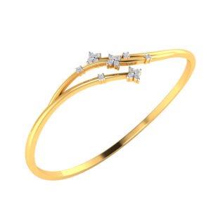 Nova Sparkle Gold Diamond Bracelet