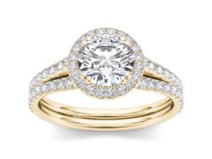 Brilliance Blossom Engagment Diamond  Ring